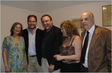 Franca Eckert Coen, Riccardo Pacifici, Paolo Cento, Grazia Pasanisi de' Foscarini, Giorgio Coen